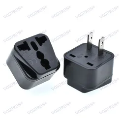 Adaptador Enchufe Viaje Tipo A USA – Conversor Europa a Americano 2 Pines