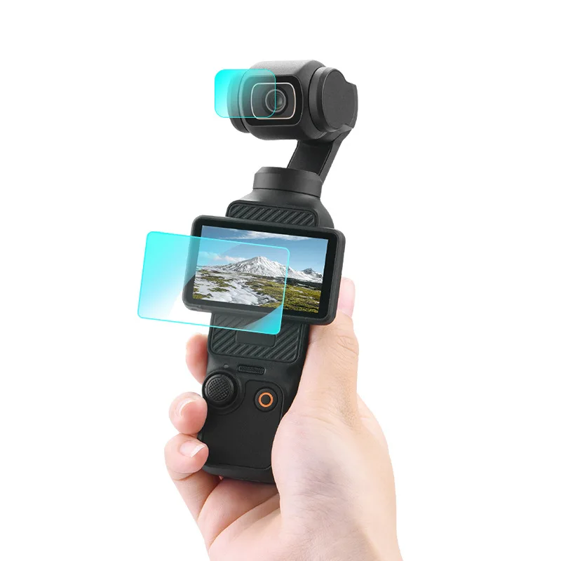 Protector de cristal templado para lente de cámara de acción DJI OSMO Pocket 3, protectores de pantalla para OSMO POCKET 3 - imagen 4