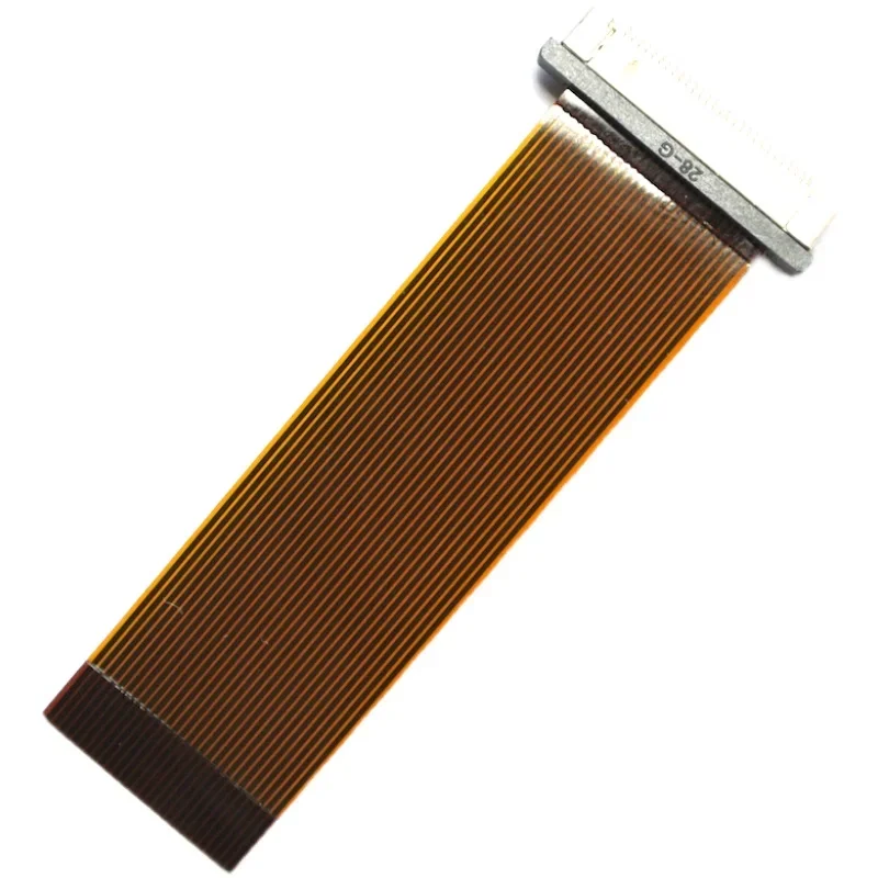 Cable Flexible plano amarillo FFC FPC, paso de 0,5mm, línea de pantalla LCD 6P/8P/10P/18P/24P/30P/34P/40P/50P/60P/68P/80Pin - imagen 5