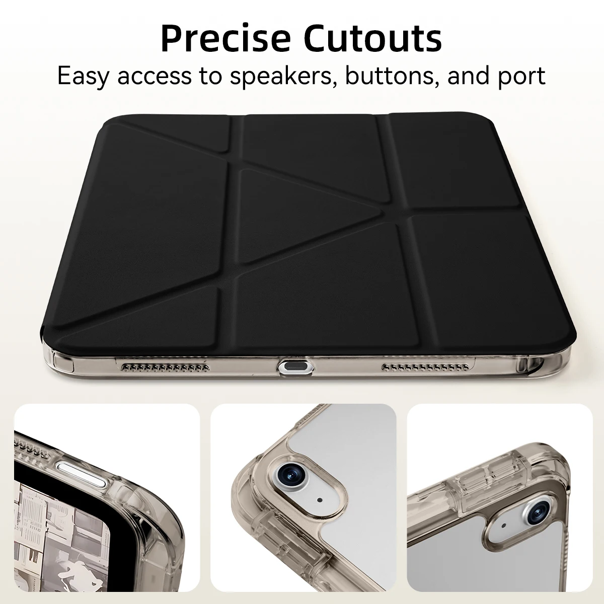 Para ipad 11 11 gen funda 10 generación Air4 5 Pro 11 pulgadas para iPad Air 11 pulgadas M2 M3 funda con portalápices Funda para tableta esmerilada - imagen 4