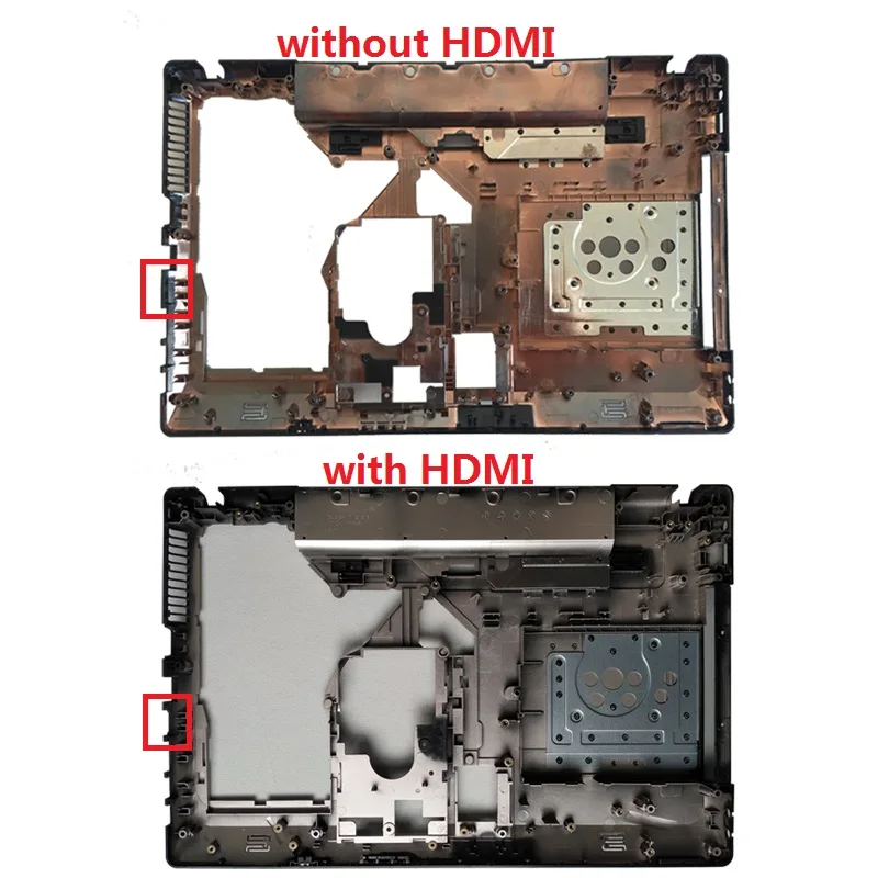Nuevo para Lenovo G570 G575 G575GX G575AX funda Base inferior para portátil cubierta negra No/con Combo "HDMI" - imagen 2