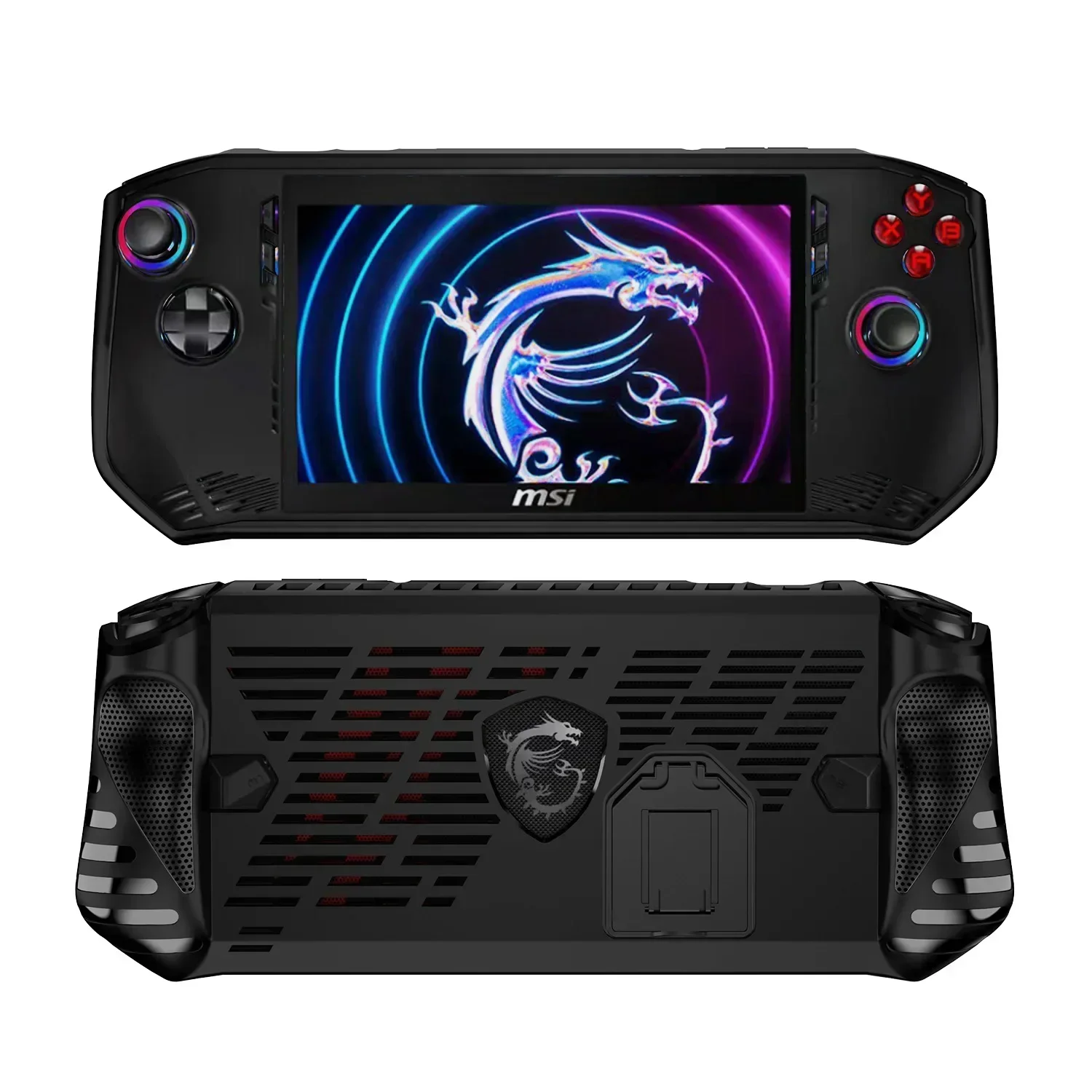Funda protectora para consolas MSI Claw, funda protectora a prueba de golpes para MSI Claw con soporte, funda protectora, accesorios para juegos - imagen 3