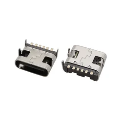 Conector USB-C Hembra SMT para Carga DIY