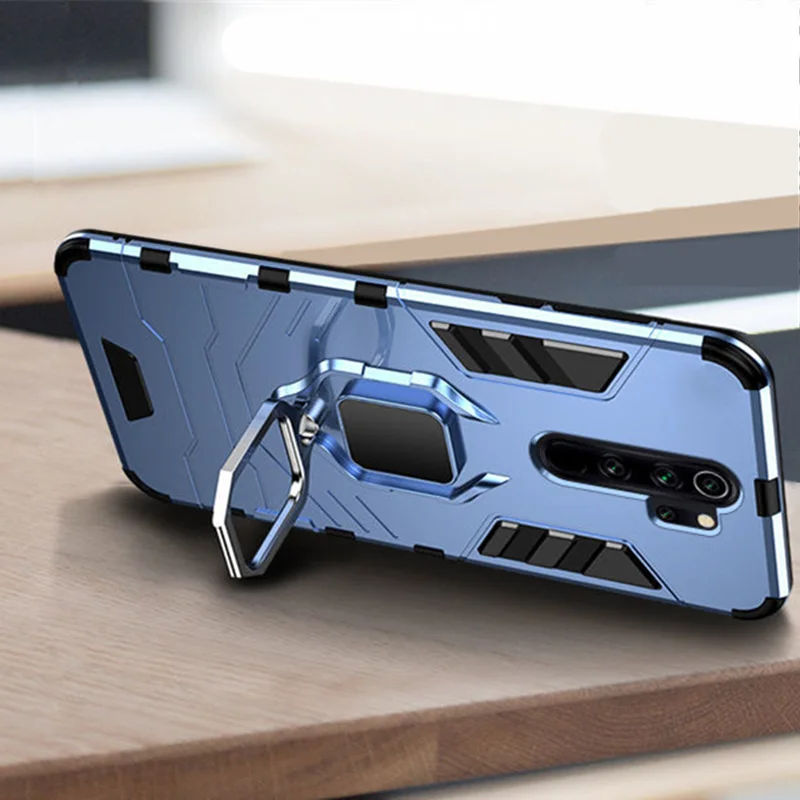 Funda armadura Redmi Note 8 pro M1906G7I para Redmi Note 8 9 10 Pro Max 8A 8T 9A C 10S para Xiaomi Mi 10 Lite 10T 5G POCO X3 NFC M3 F3 - imagen 5