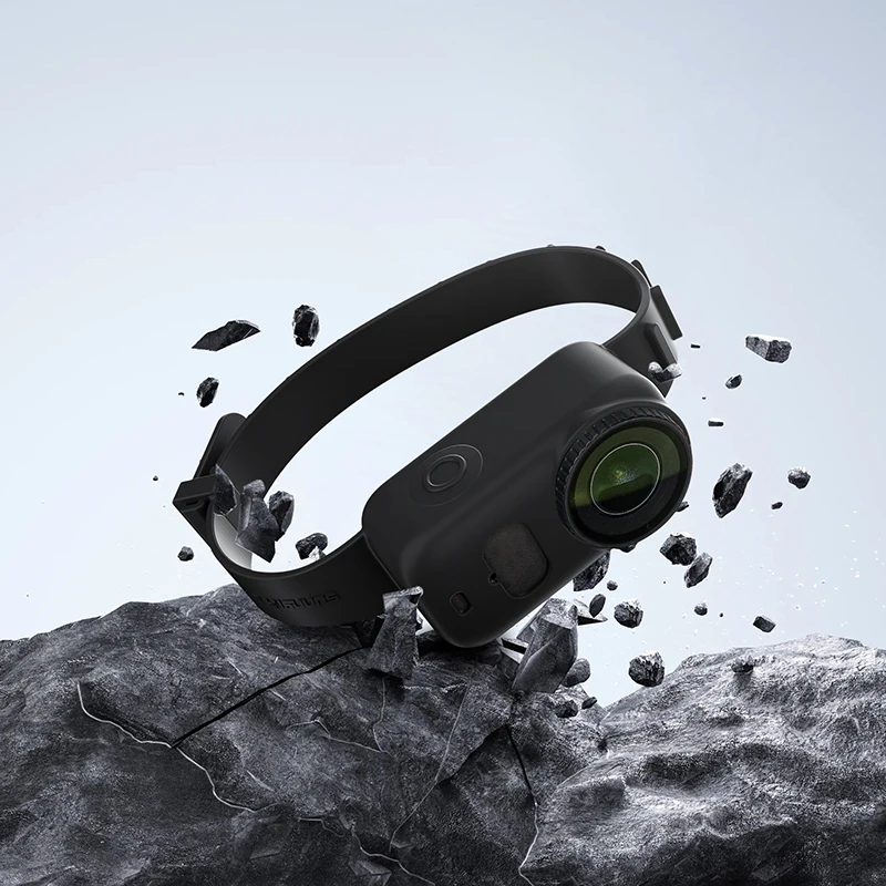 Funda de silicona multifuncional para expansión, funda protectora con borde, correa para muñeca para DJI Osmo Nano, accesorios para cámaras deportivas - imagen 5