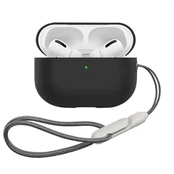 Funda de Silicona AirPods Pro 2/3 – Correa Antipérdida