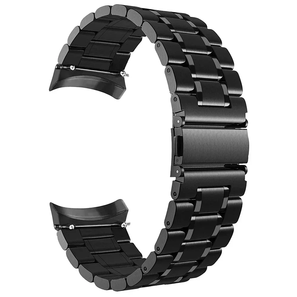 Correa de Metal de acero inoxidable para Samsung Galaxy Watch 6 5 44mm 40mm/Watch5 Pro 45mm/Watch 4 Classic 46 42mm pulsera sin huecos - imagen 4