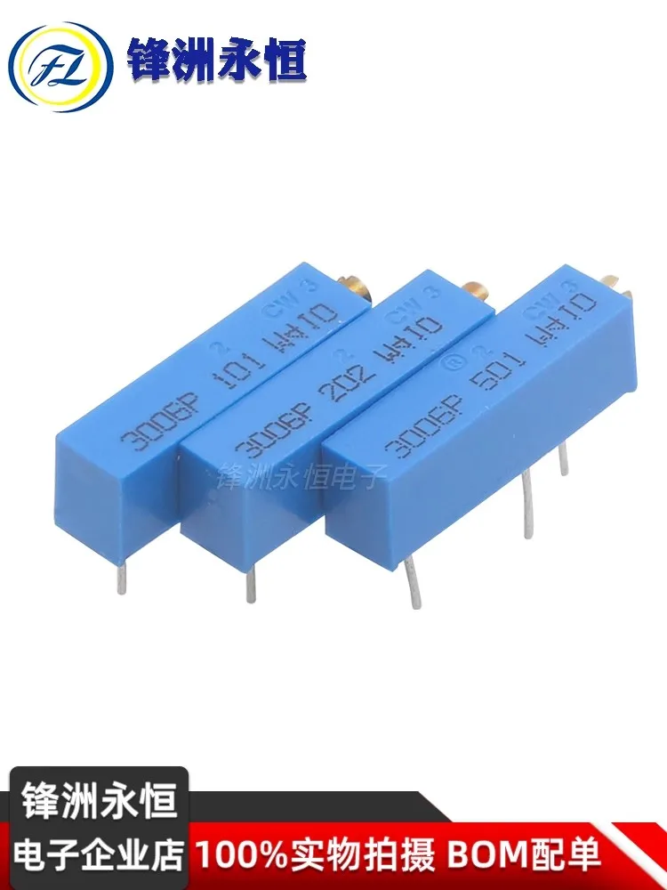 10 unids/lote nuevo 3006P 100 ohm ~ 500K ohm potenciómetro recortador 1K 2K 5K 10K 20K 50K 100K 200K 500K 1M 100R 200R 500 la mejor calidad - imagen 4