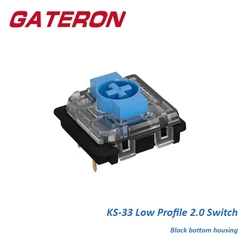 Gateron KS-33 2.0 - Interruptores Teclado Mecánico 3 Pines Rojo Azul Marrón