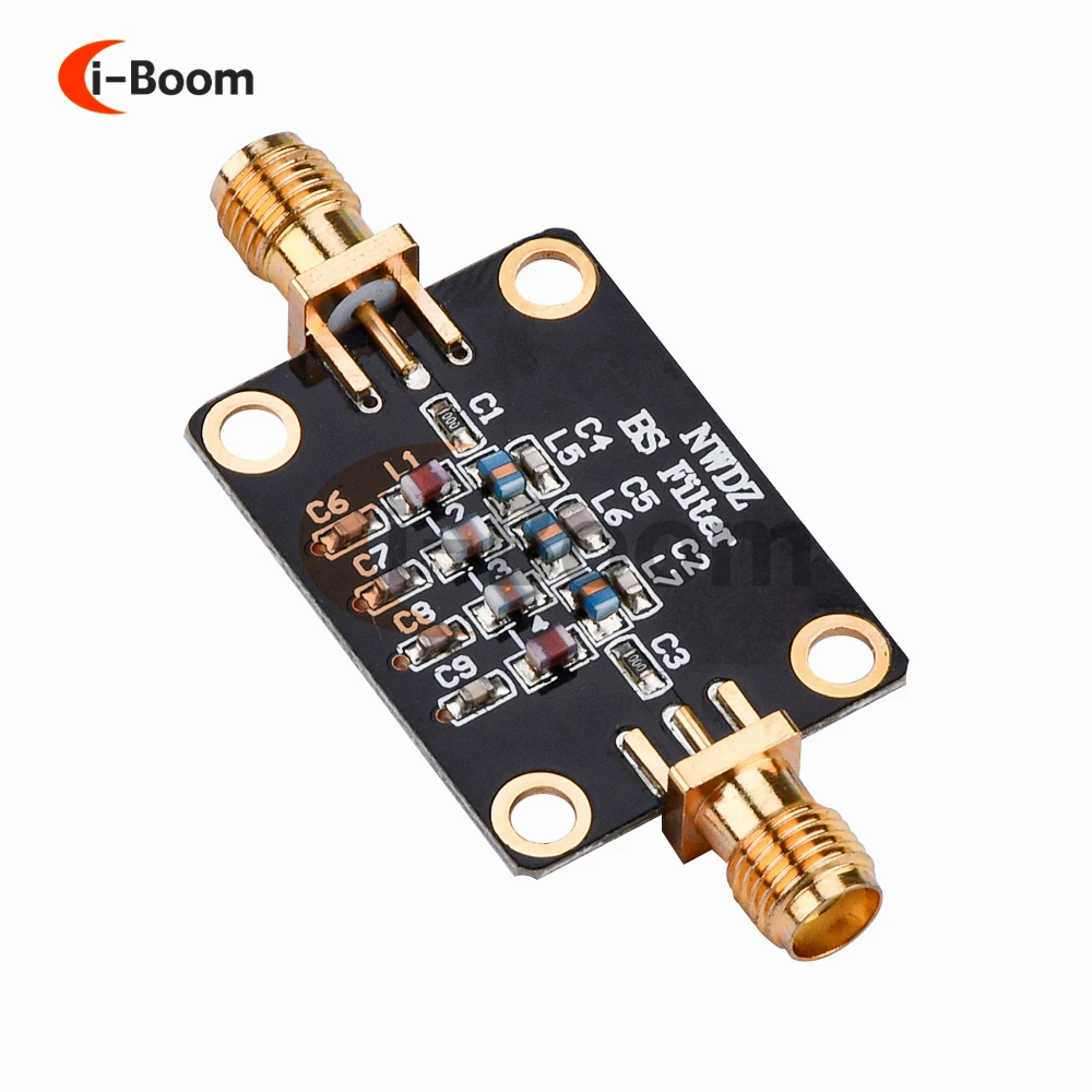 1 filtro de parada de banda FM BSF 70-120MHz 88-108M filtro de muesca pasiva filtro de interferencia Anti FM 50ohm 42*32*12