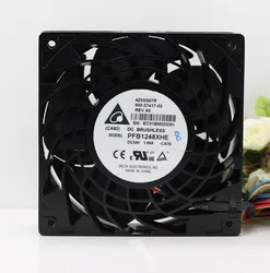 New for delta PFB1248XHE 12038 12cm DC 54V(48V) 1.92A dual ball bearing powerful inverter server axial cooling fan