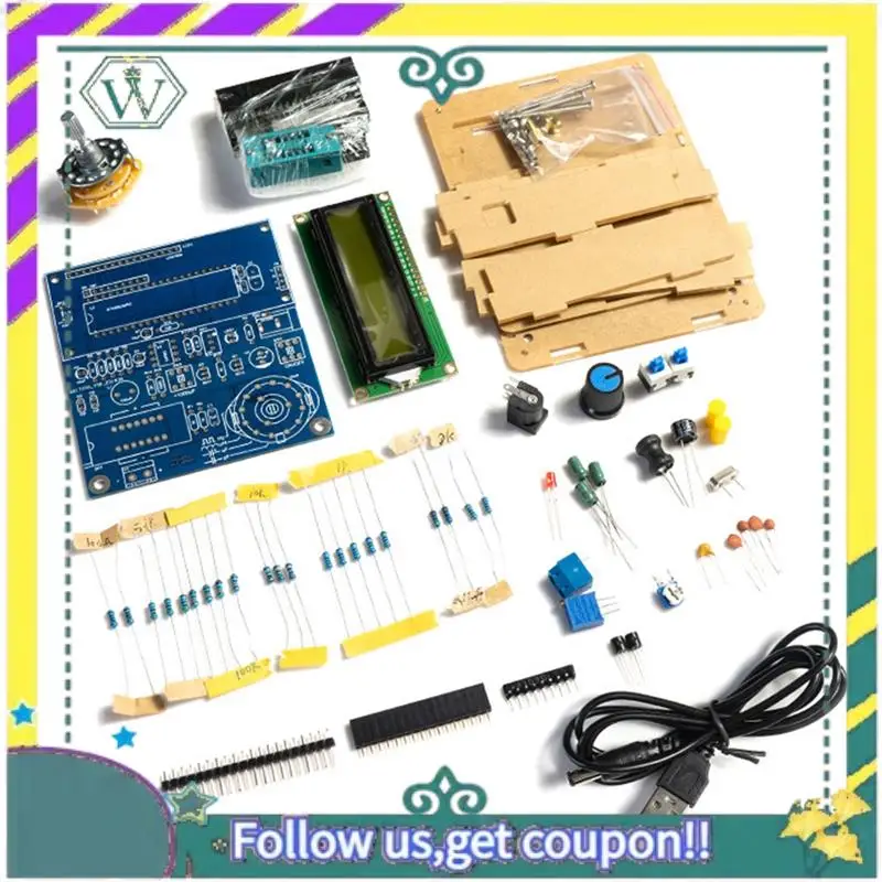 Nuevo instrumento de medición de capacitancia y inductancia Digital de alta precisión DC5V medidor de frecuencia duradero con estuche - imagen 3