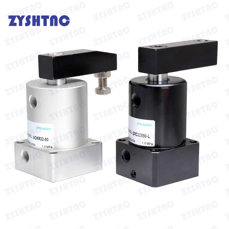 ACK ACKD SRC Cilindro de aire de sujeción rotativa neumática ACK25 ACK32 ACK40 ACK50 ACK63 ACK serie rotativa ACK25-90L25-90R ACK32-90L AC - imagen 5