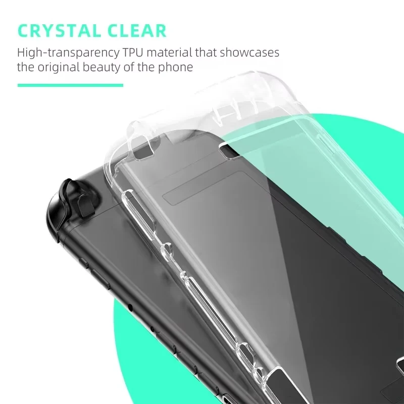 DATA FROG-funda suave de TPU para Switch 2, funda protectora de cristal antiarañazos y antideslizante para accesorios de juego Switch 2 - imagen 3