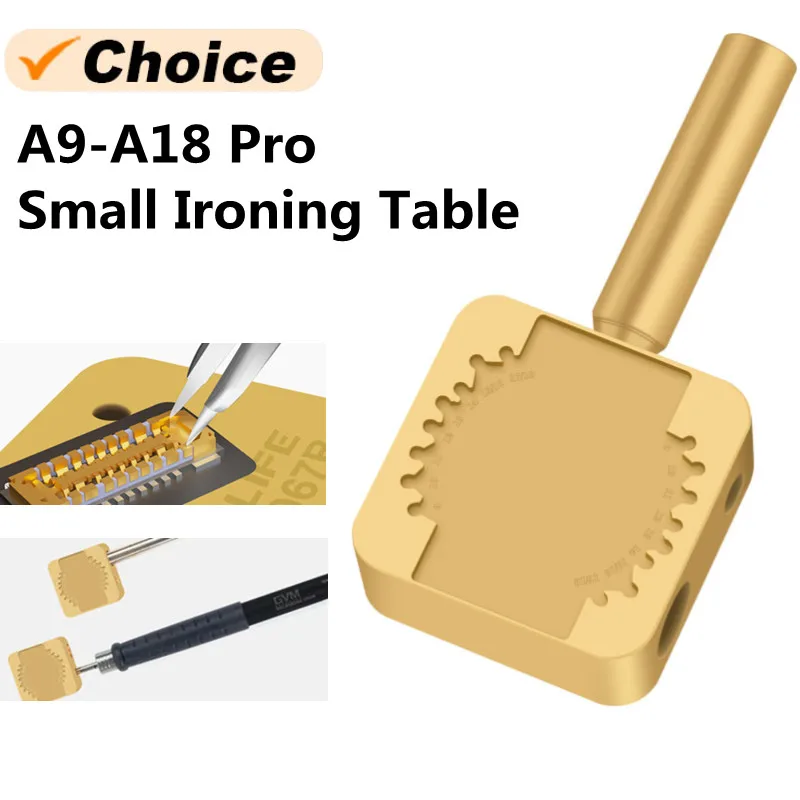 RELIFE RL-067B Mesa de planchar pequeña multifuncional 3 en 1 para teléfono 936/T12/210 A9-A18 Pro Nano Estación de soldadura de calentamiento rápido