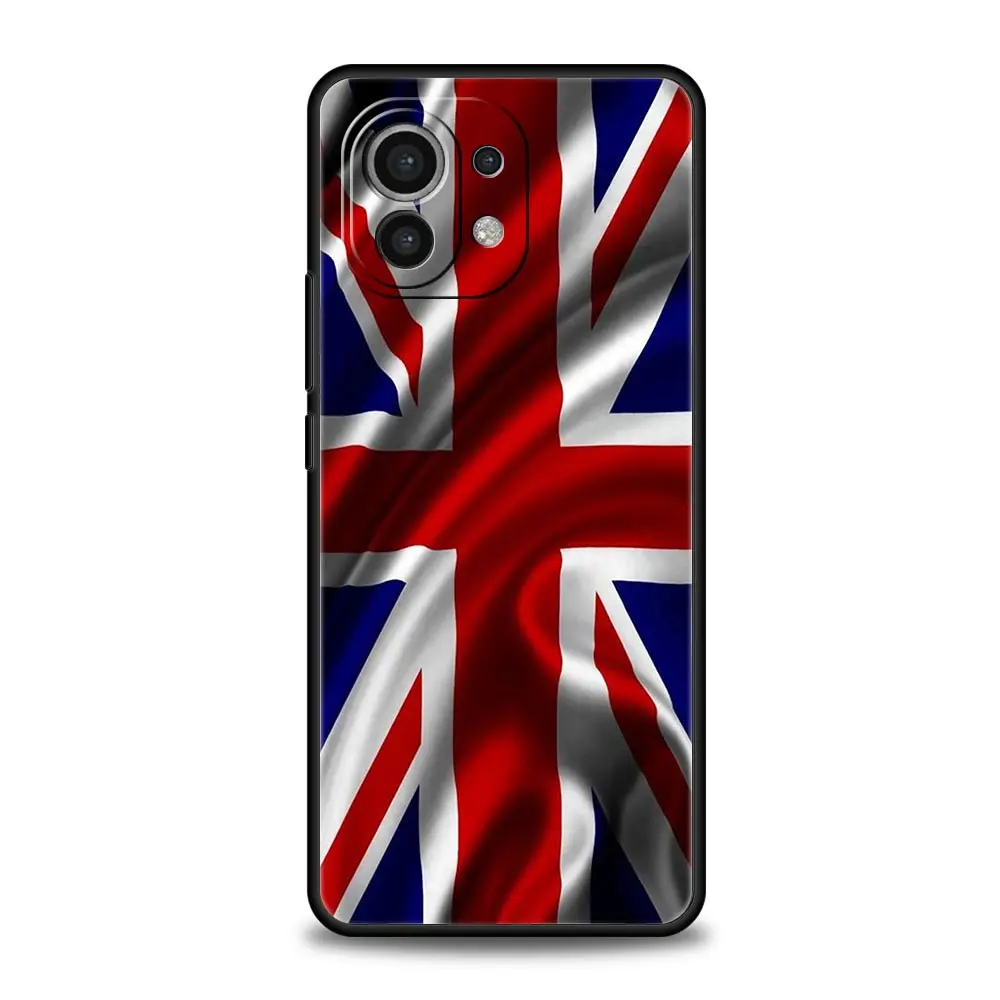 Funda de silicona con banderas de Inglaterra para teléfono, carcasa para Xiaomi 14, 13T, 12T Pro, 12, 13, 11 Ultra, Mi Note 10 Lite, 10T, 5G, 11X Pro, 11T, 11i, 9T - imagen 4