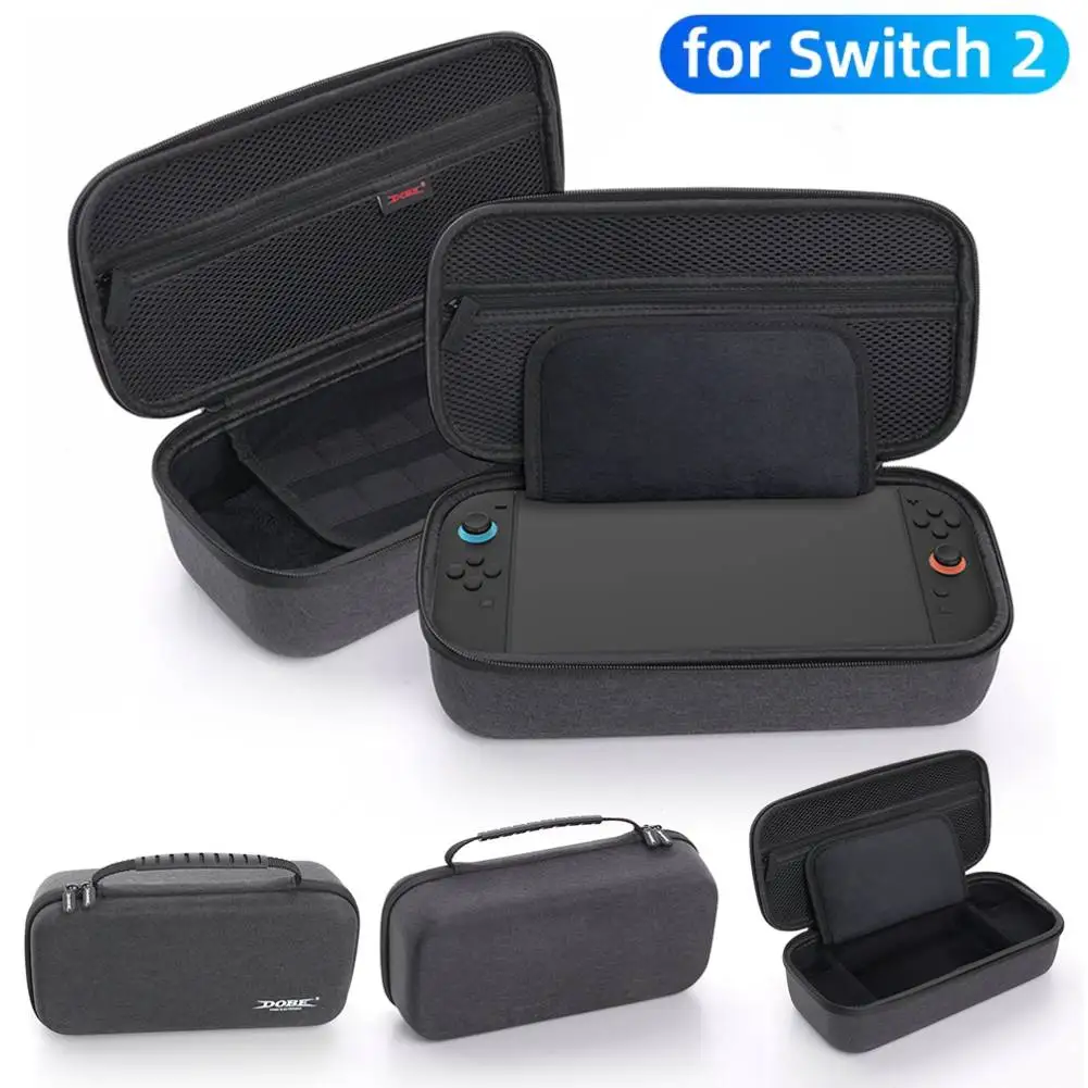 Estuche de transporte para Nintendo Switch 2, bolsa de almacenamiento de carcasa dura, bolsa protectora de viaje a prueba de golpes para consola y accesorios Switch 2
