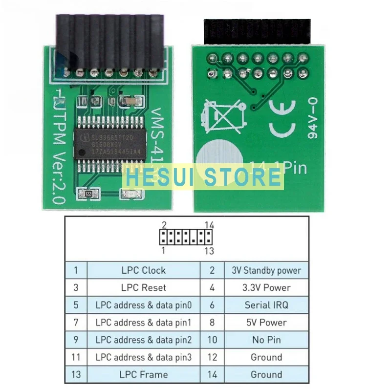 Módulo de plataforma de seguridad TPM2.0 - imagen 5