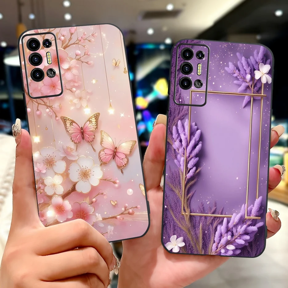 Para Tecno Pova 2 funda LE7 LE7n lindo amor cubierta pintada con calor funda de teléfono de silicona suave para Tecno Pova LD7 LD7j Pova2 Fundas parachoques - imagen 2