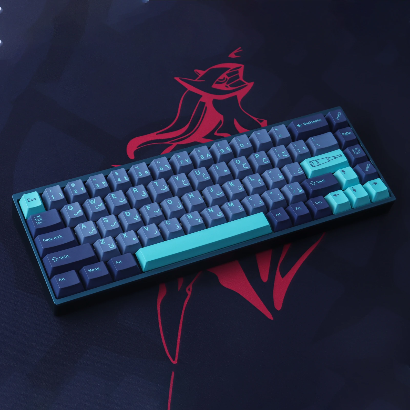 GMK Arabian Sea Keycap, 134 teclas PBT Keycaps Cherry Profile DYE-SUB Teclas GMK personalizadas para teclado mecánico - imagen 3