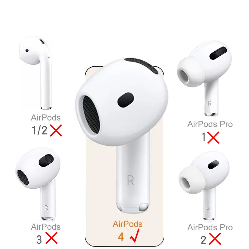 Funda Silicona Apple AirPods 4 – Ultrafina Antigolpes - imagen 3