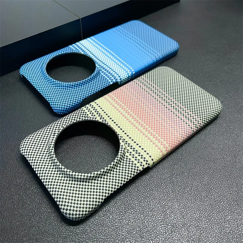 Para Huawei Honor Magic 7 Pro funda dura de PC de fibra de carbono de grano funda protectora trasera delgada para Honor Magic7 7Pro carcasa de teléfono - imagen 5