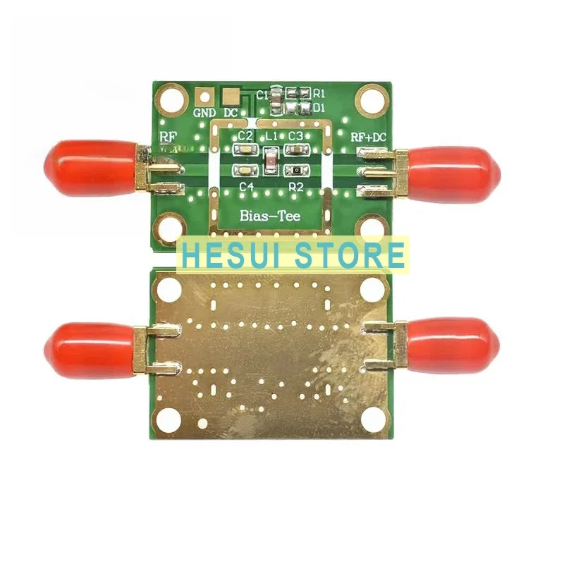 Divisor Rf alimentación coaxial Bias Tee 10MHz-6GHz sin carcasa