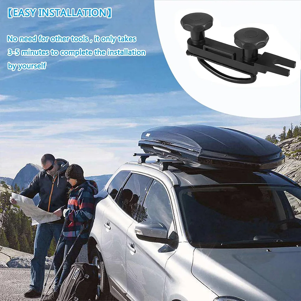 Abrazaderas de pernos en U de Metal para coche, abrazadera para portaequipajes, caja de techo Universal, Kit de montaje de furgoneta, abrazaderas de pernos en U para furgoneta, accesorios para equipaje - imagen 4