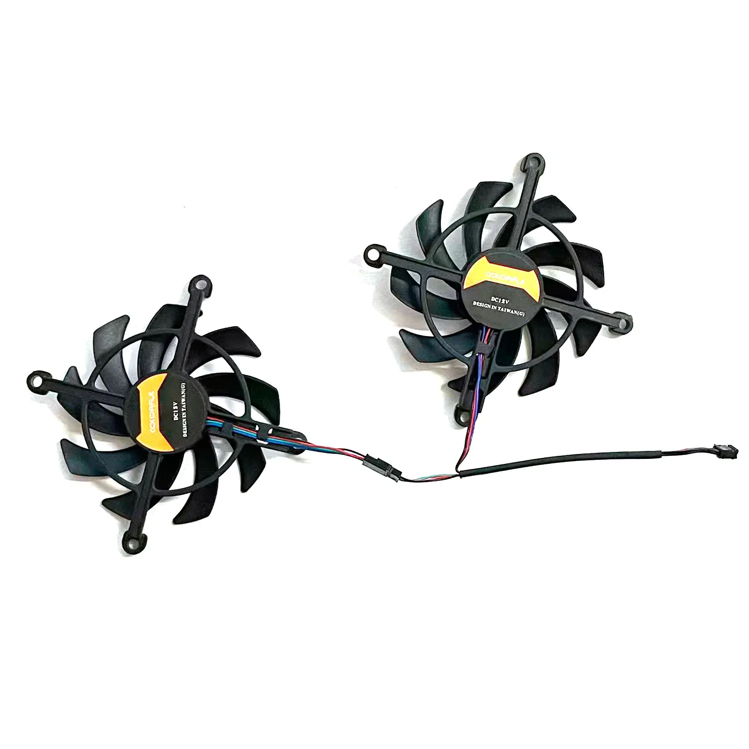 2 uds 85MM RTX 2060 2060Super GPU ventilador para colorido GeForce RTX2060 GTX 1660 TI 1660 Super ventilador de refrigeración de tarjeta gráfica - imagen 3