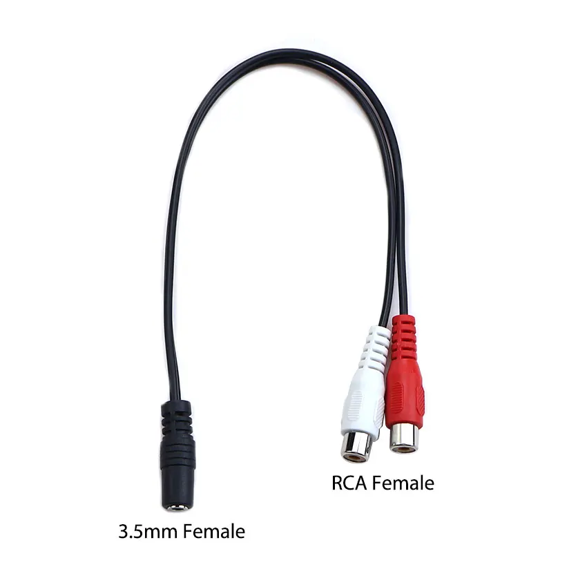 3.5mm F-F RCA