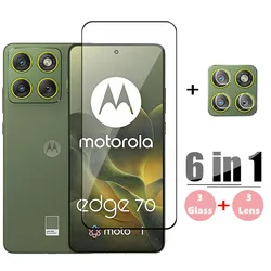 Protector Pantalla Vidrio Templado Motorola Edge 70 Cubierta Completa