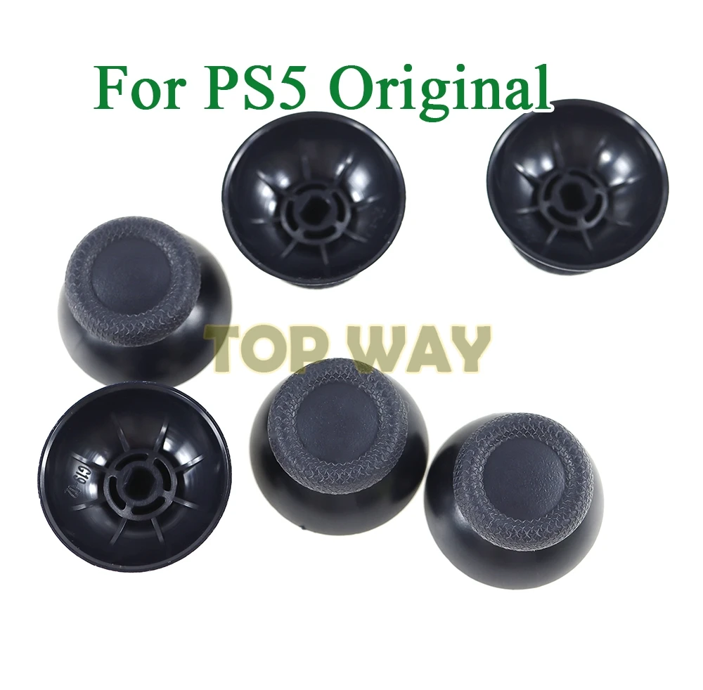 300 Uds tapa basculante de repuesto Original para PS5 cabeza de seta mango 3D llave de mango de Joystick negro - imagen 2