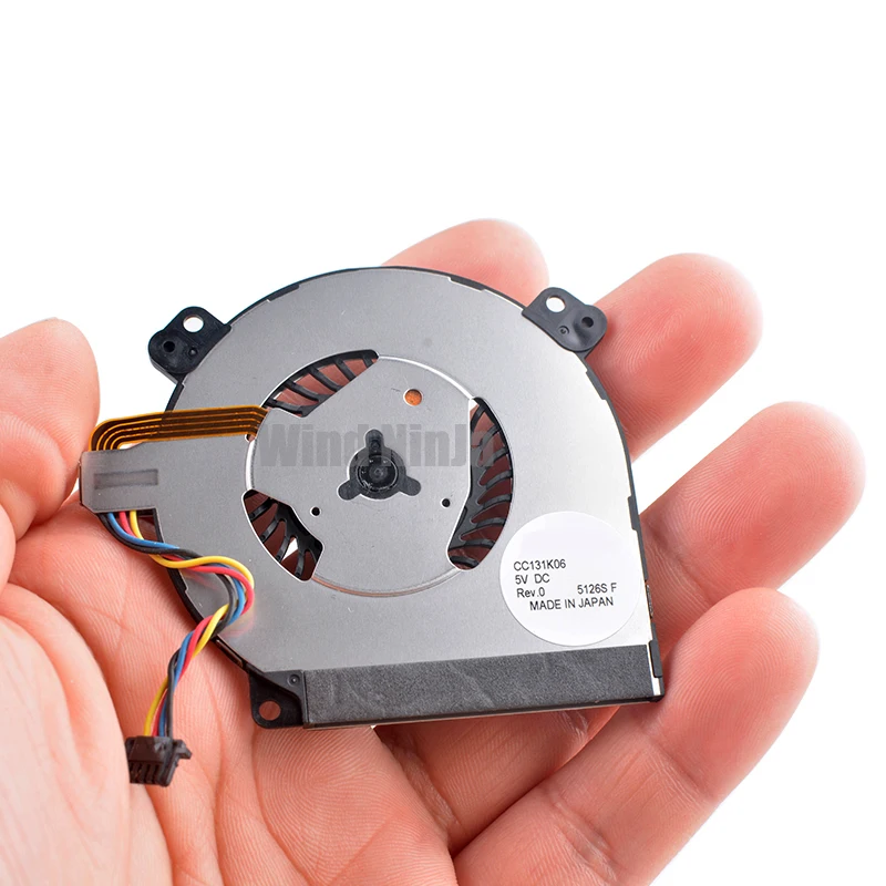 Ventilador de refrigeración ultrafino de 4 pines CC131K06 DC5V para computadoras GPU de superficie - Ventilador compacto de disipación de calor - imagen 5