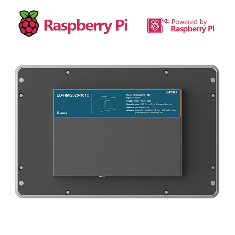 Broadcom BCM2711 ED-HMI2020-101C, panel PC industrial de 10,1 pulgadas basado en Raspberry Pi CM4, pantalla táctil capacitiva multipunto - imagen 4