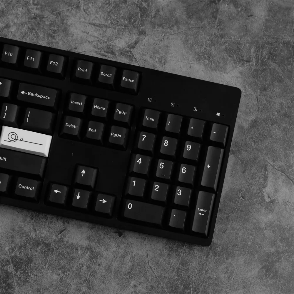 143 teclas/juego de teclas de caracol GMK, teclas de sublimación de tinte PBT, teclas WOB de perfil de cereza para teclado MX Switch 61 68 75 84 96 980 - imagen 2