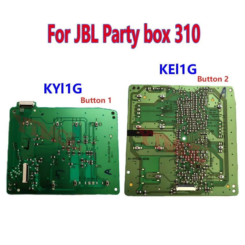 1 Uds. Interruptor de llave Original de marca para JBL Partybox310 Partybox 310 40-HPB350-KEI1G botón 1 40-HPB350-KYI1G botón 2