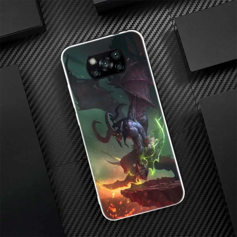 W-World Of W-Warcraft W-Wow funda de teléfono de llamada de silicona para Xiaomi Poco X3 Nfc X5 X6 X7 F7 Ultra F6 F5 Pro M5S M5 X4 F4 GT M4 M3 F3 - imagen 5