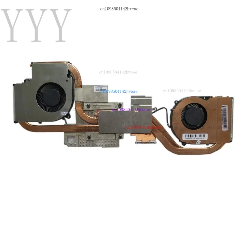 Ventilador y disipador de calor para CPU de ordenador portátil GPU para Gigabyte Gaming G5 KD 6-31-N5HP2-100 FMQ8 FLHF DFS5M325063B1N-FMQ8 DFS5K221153711-FLHF 4PIN DC5V