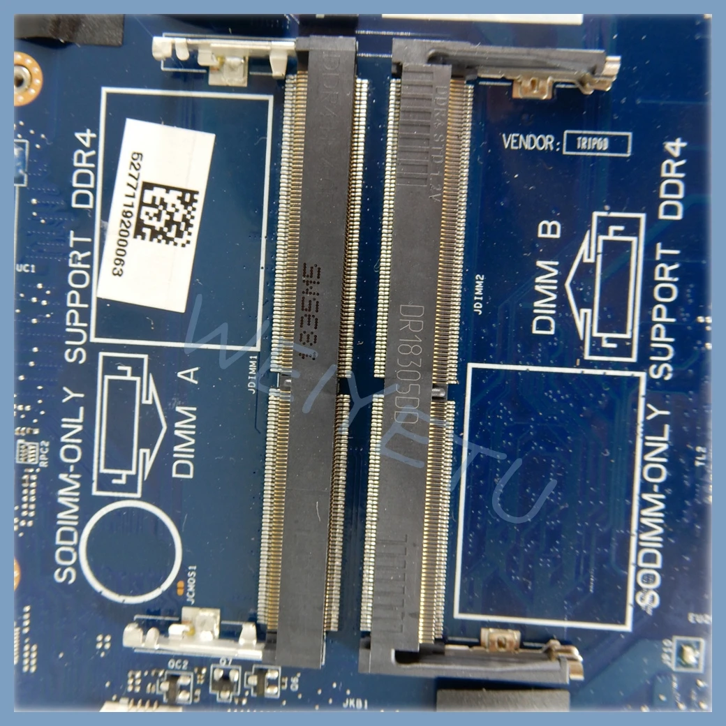 Placa base para portátil LA-F114P para Dell Inspiron 15 5570 5770 con i3 i5 i7-8th Gen CPU100 % probado OK - imagen 4