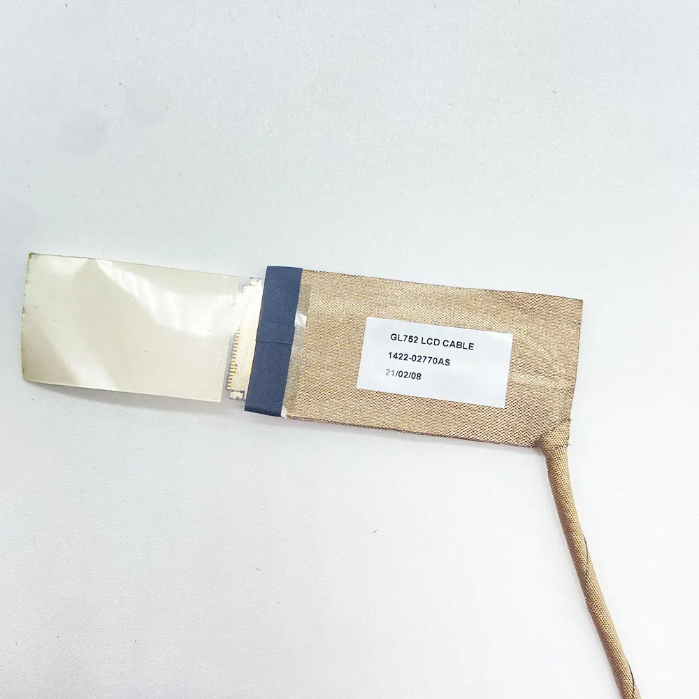 Para ASUS GL752 GL752V GL752VW GL752VL GL753 FX71 PRO6700 ZX70V portátil LCD pantalla LED cinta cable de cámara 1422-02770AS 30pin - imagen 4