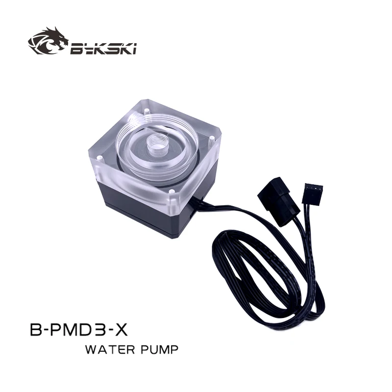 Bomba Bykski B-PMD3-X DDC DC12V elevación máxima de flujo 6 metros 700L/H soporte de radiador depósito combinado/Control de velocidad PWM