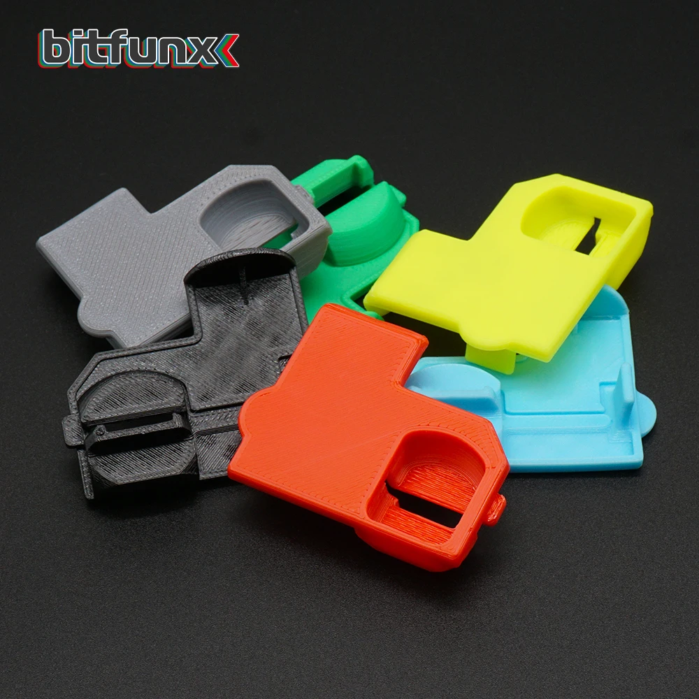 Bitfunx 3D Pinted SD2SP2 soporte de cubierta para carga SD SDL adaptador de lector de tarjetas MicroSD para consola de juegos NGC Gamecube - imagen 3