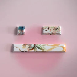 Teclas Anime de Chica para Teclado Mecánico MX, Perfil Cherry
