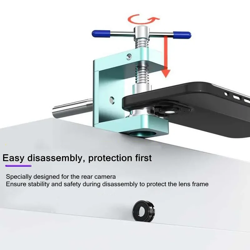 Lanrui S9 profesional removedor de marco de cámara trasera sin daños herramienta de desmontaje de reparación de marco de lente de cámara IP - imagen 3