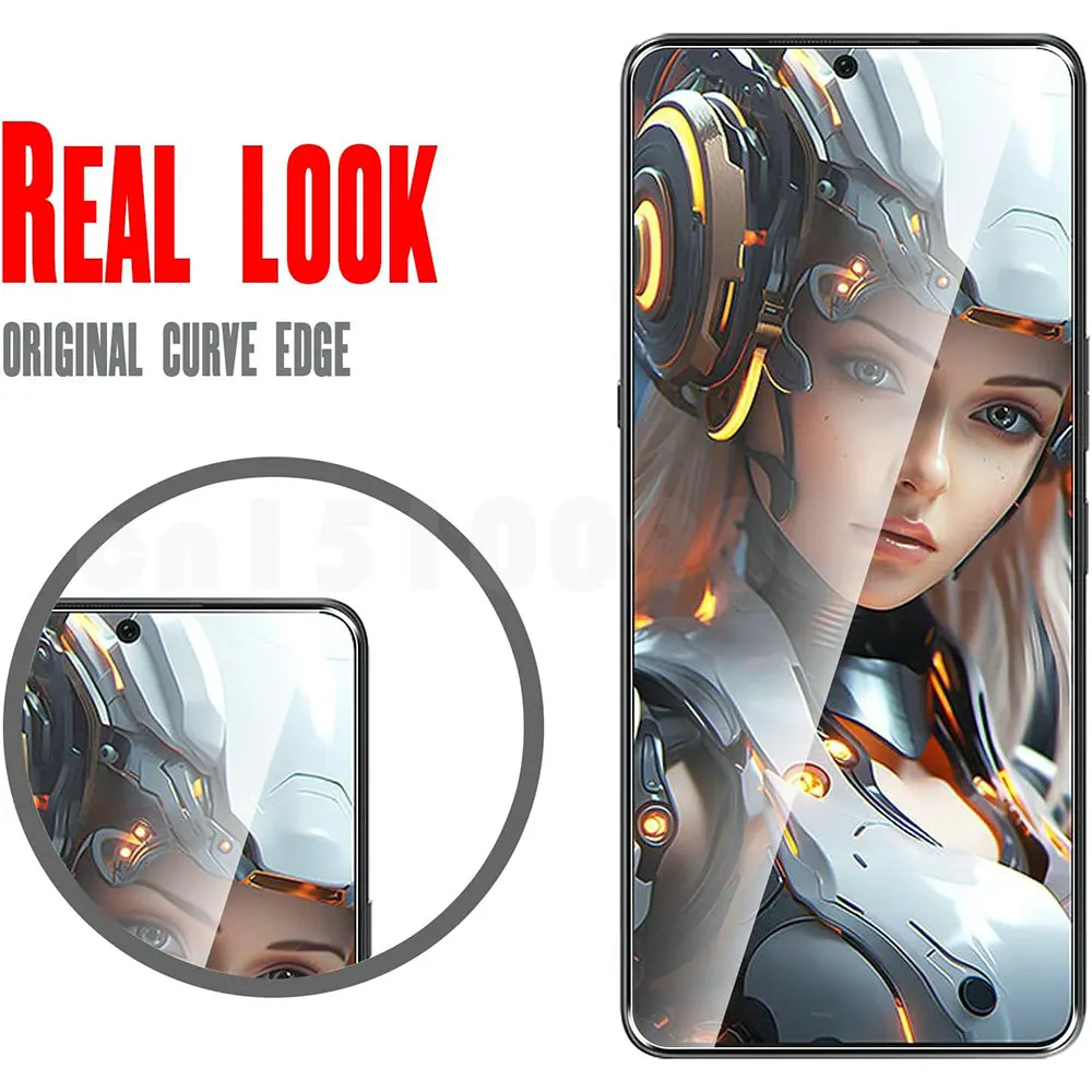 Funda 3 en 1 + cristal templado para cámara Cubot Max 5, Protector de pantalla de cristal para Cubot Max 5 - imagen 4