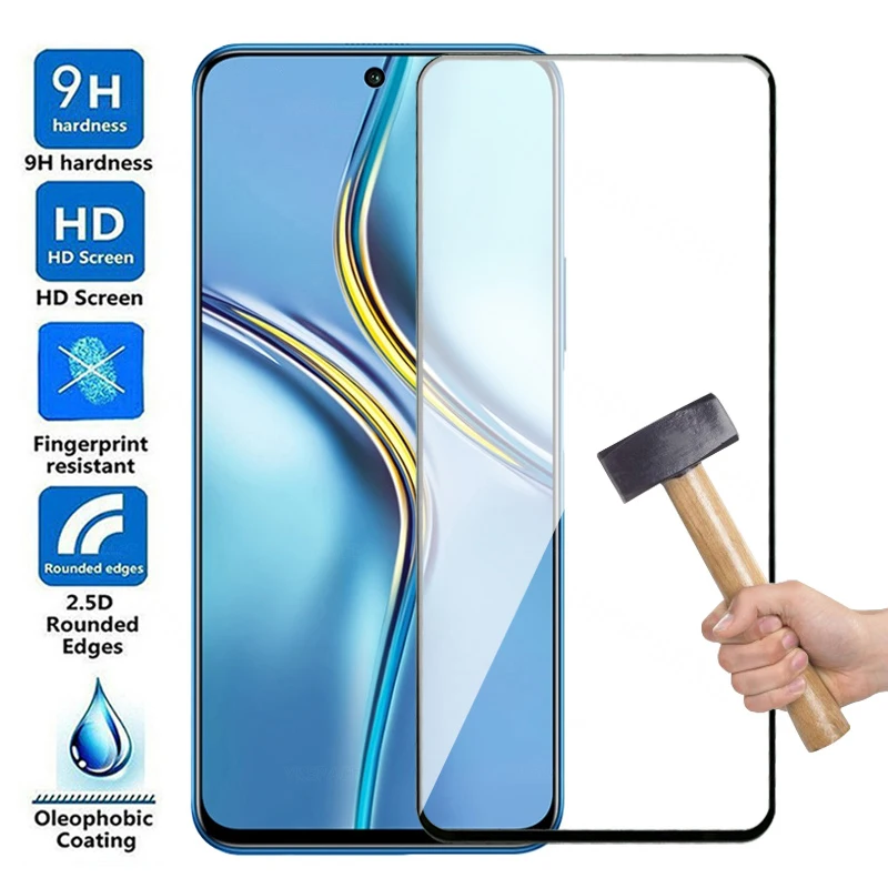 Protector de pantalla de 3 uds para Honor X8 X9 X10 X20 SE X30 X30i X40i X40 Max X50i X50 Pro Plus 9H vidrio templado