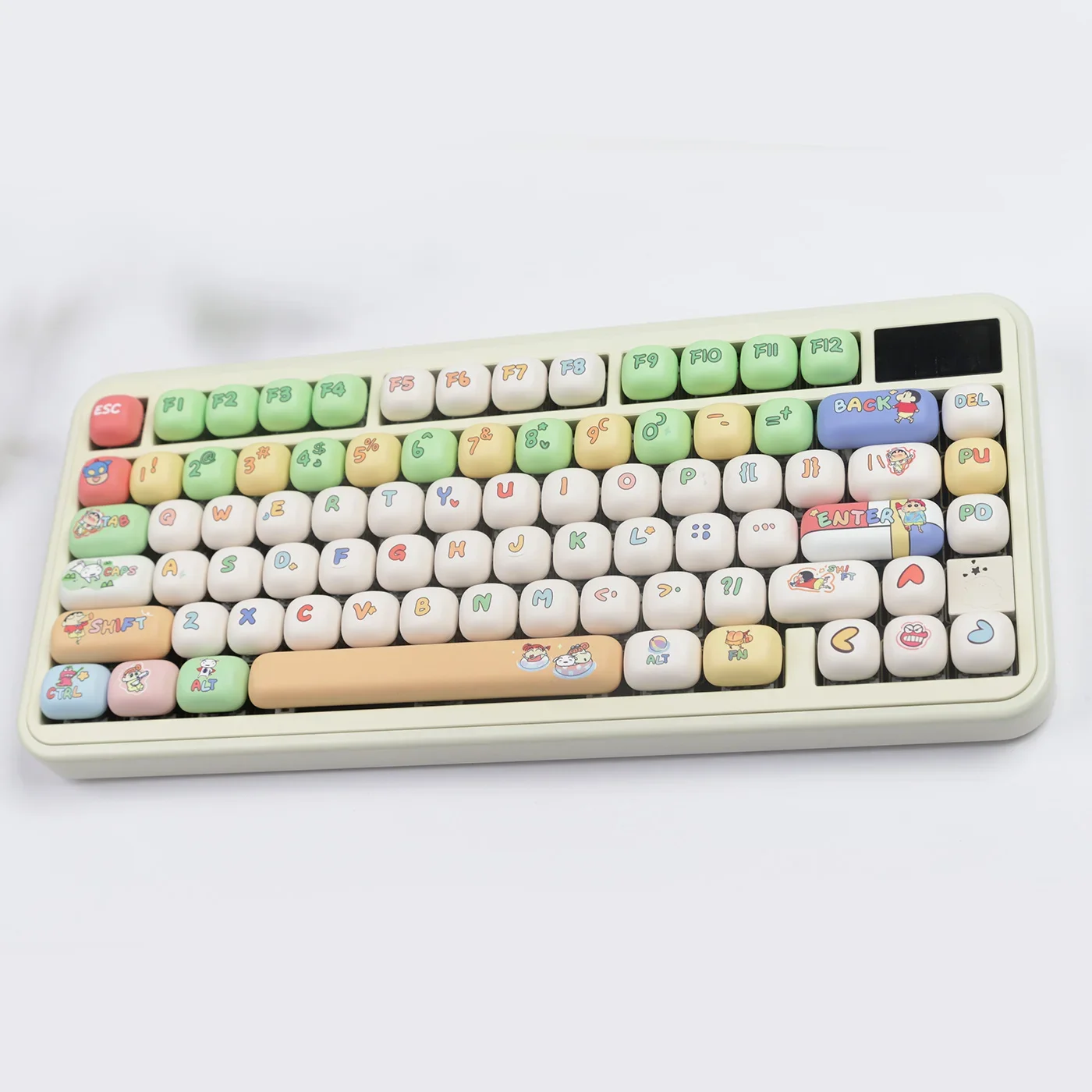 MOG Keycaps140 teclas lindas teclas MOG PBT teclado mecánico de sublimación de tinte 6.25U para Fire68 K99 108 104 - imagen 2