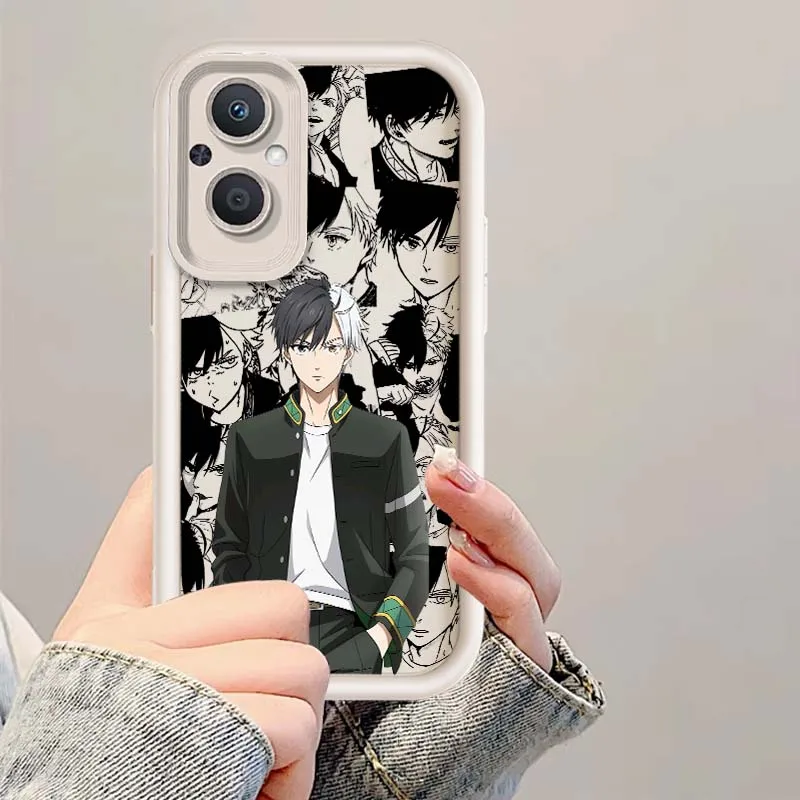Sakura Haruka adecuado para OPPO Reno10 Reno8 Reno7 Reno6 Reno5 T Z Lite Pro Plus 5G ojo escalera funda de teléfono cubierta de moda - imagen 2