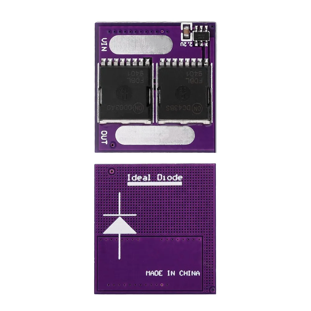 Módulo de diodo Ideal sin limitación de voltaje, 60A, energía Solar, riego antiinversa, carga de batería, protección antirreflujo