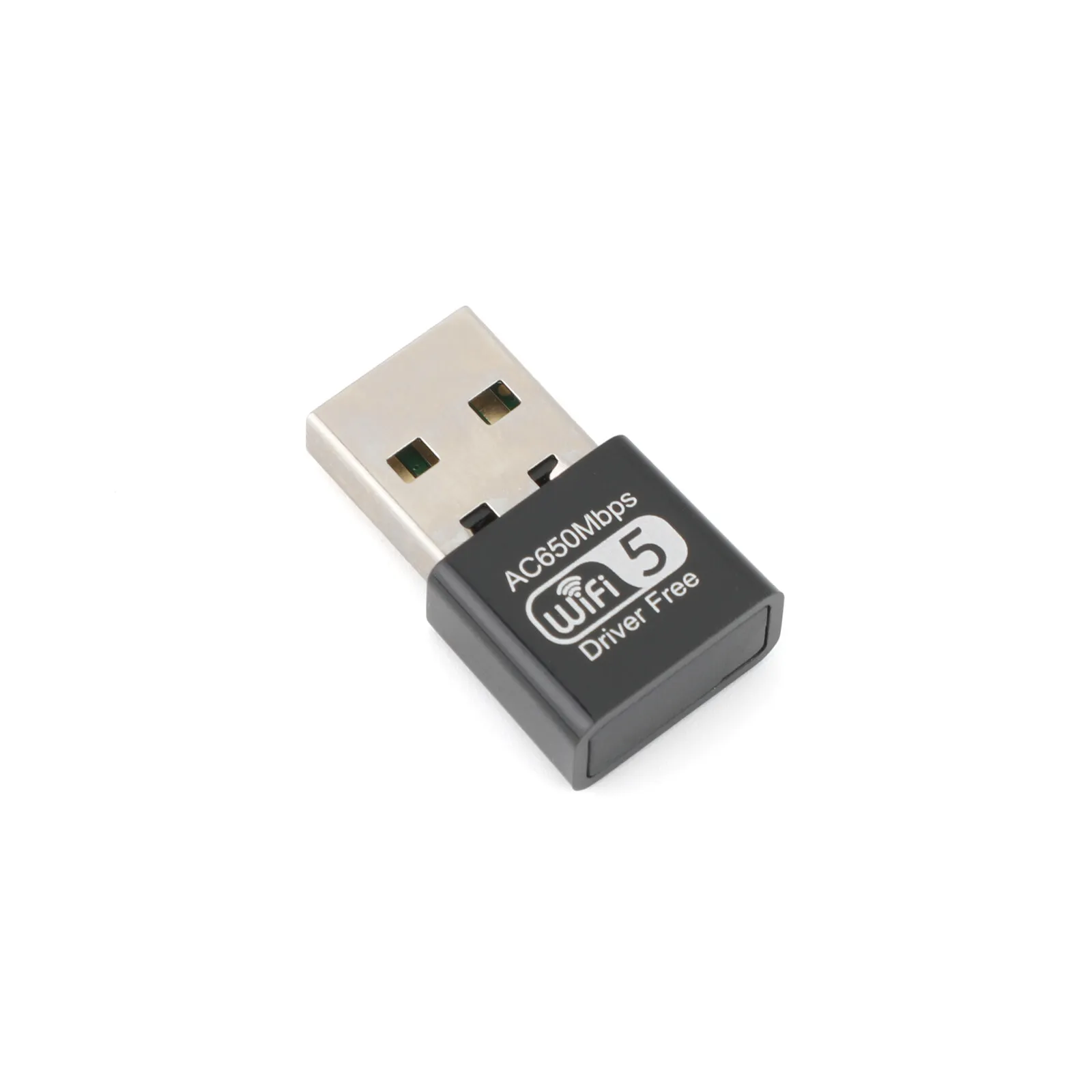 Adaptador inalámbrico WiFi 5 USB sin controlador, receptor y transmisor de señal inalámbrico de 1*650Mbps, Compatible con PC y portátiles - imagen 5